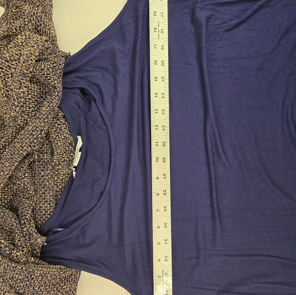 Rockmans Blue & gold short sleeve Blouse - Picture 9 of 14